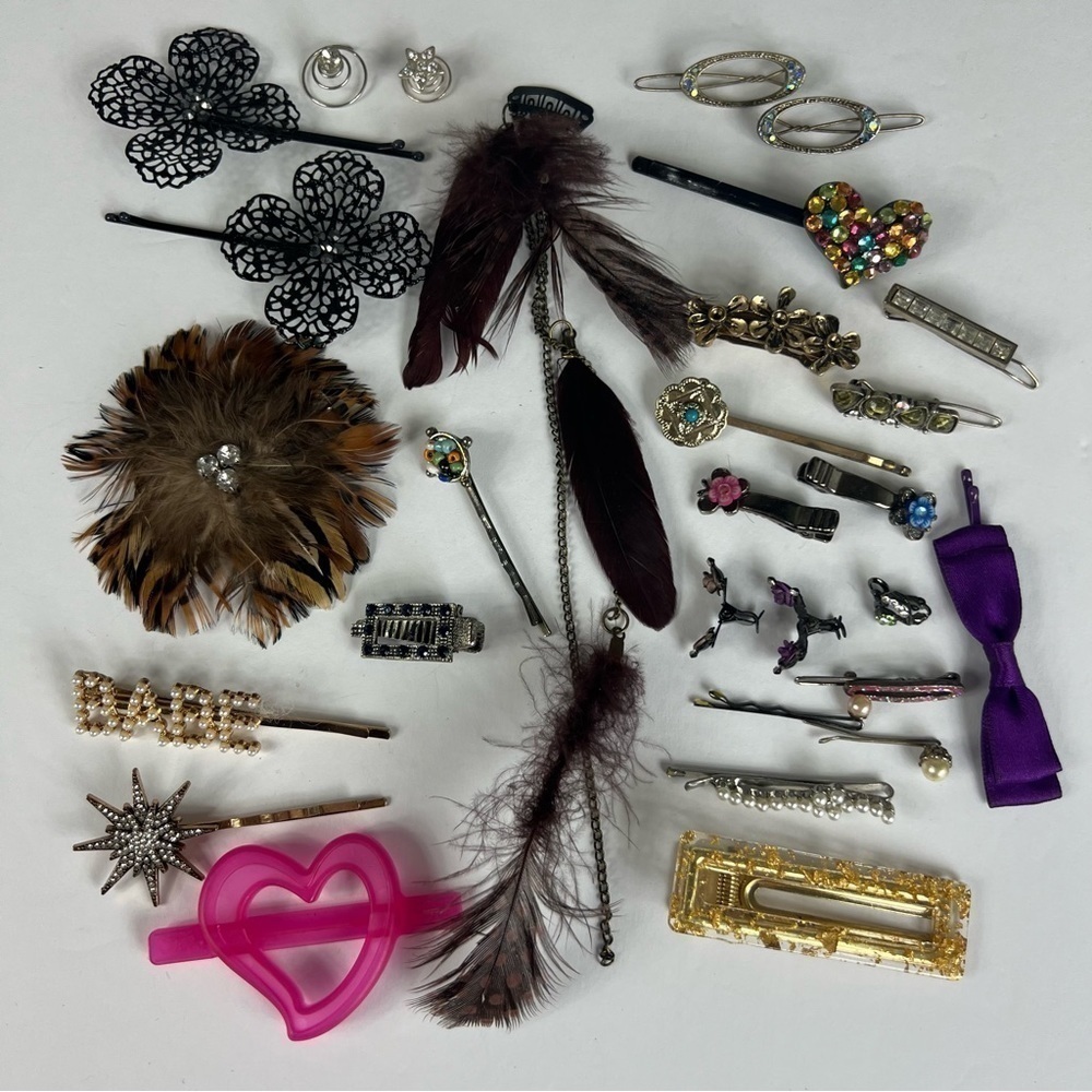 Hair bundle boho hair accessories bundle